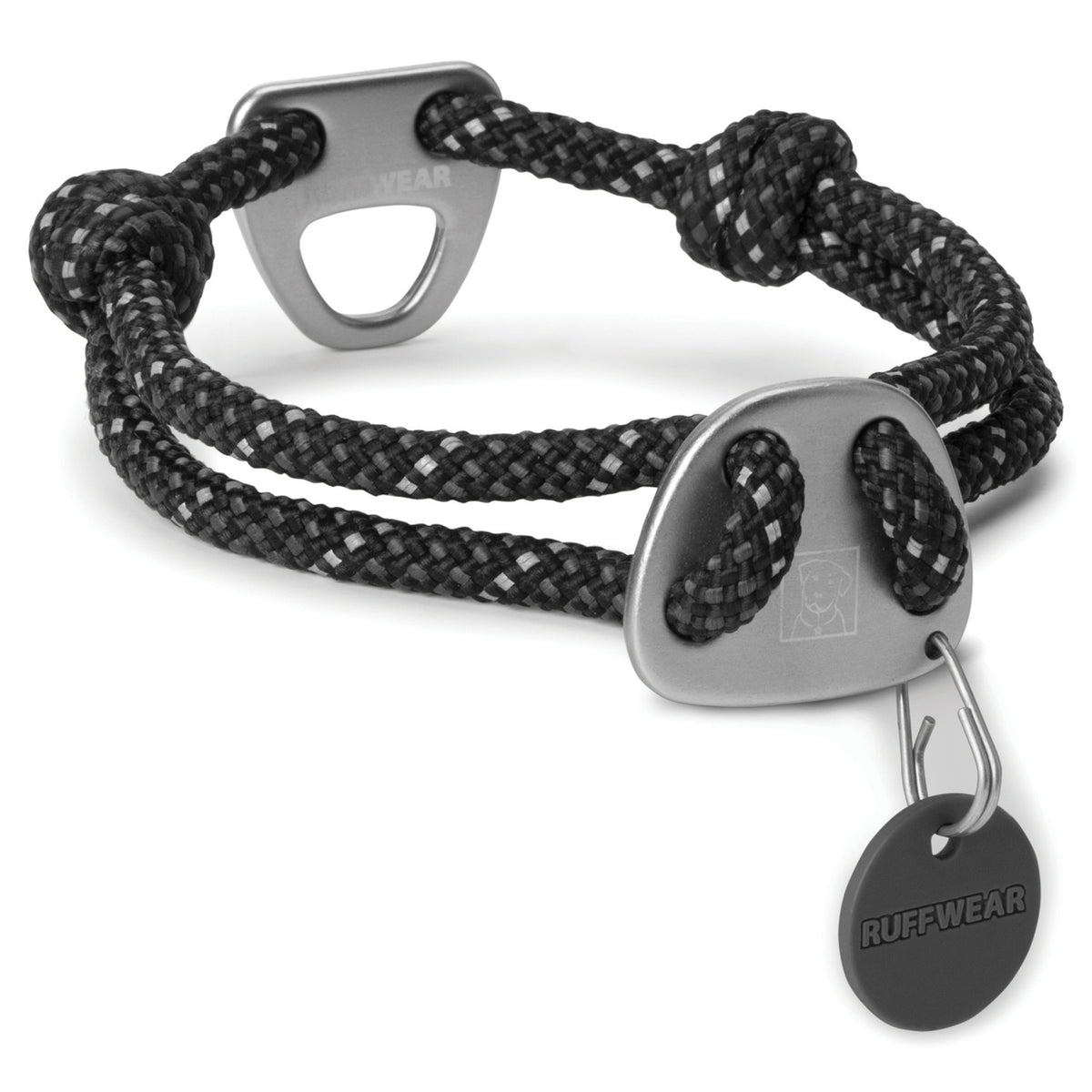 Knot a Collar Obsidian Black Happy Paws